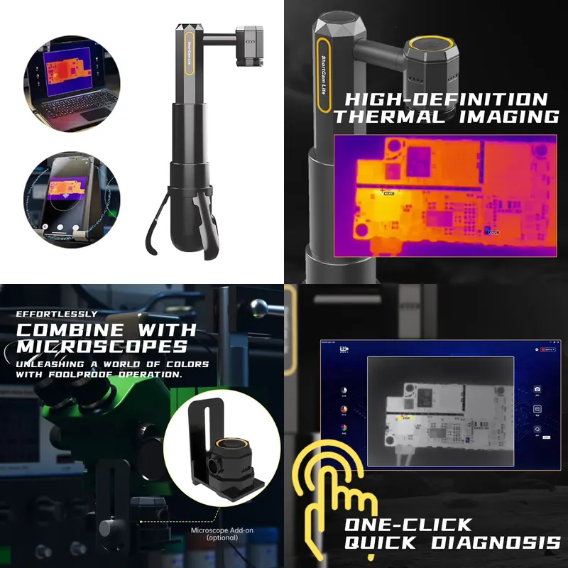 Shortcam Thermal Imaging Pcb - Marca LANGCHI 4ª Geração Shortcam Lite