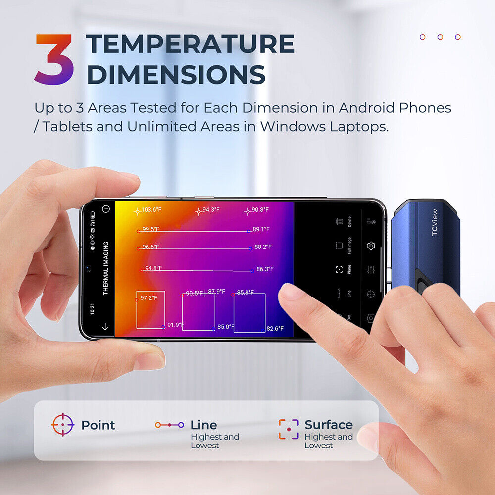 Câmera de imagem térmica TOPDO - Thermal Imaging Camera 256X192 avaliação e preço
