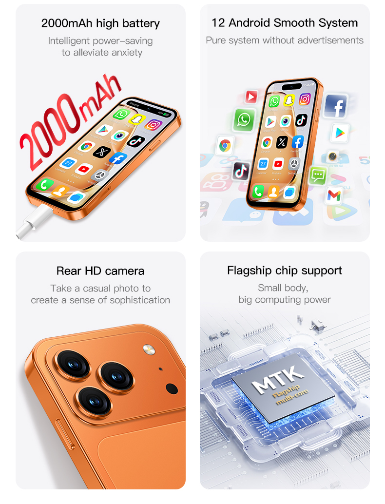 Smartphone Mini 4G ONEMYTH A18 - Seek Compact Pro Android avaliação e preço