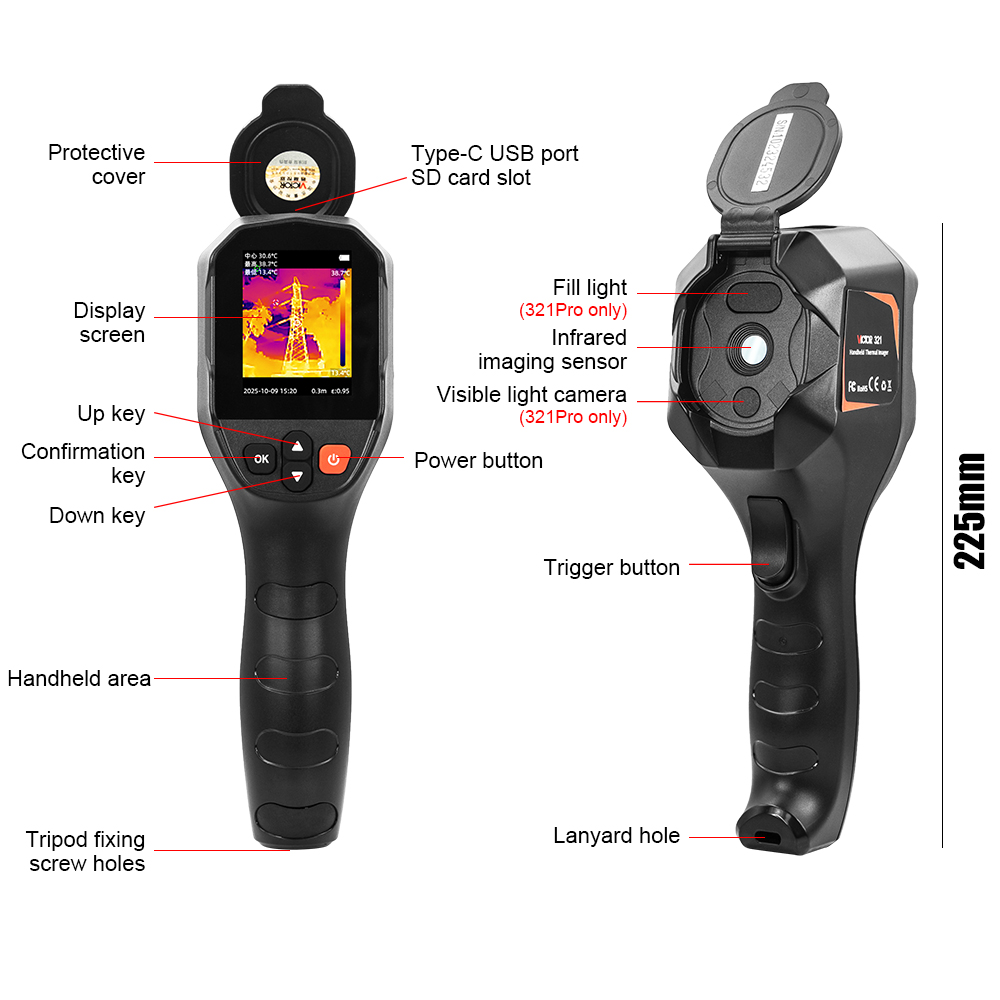 Câmera Termográfica Infraverme - Nf 521 Thermal Imaging Camera avaliação e preço