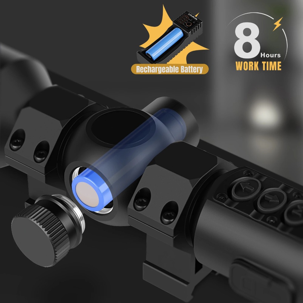 2x-5x TGS300 1024x768 2-5x Mul - Thermal Scope Night Vision Monocular avaliação e preço