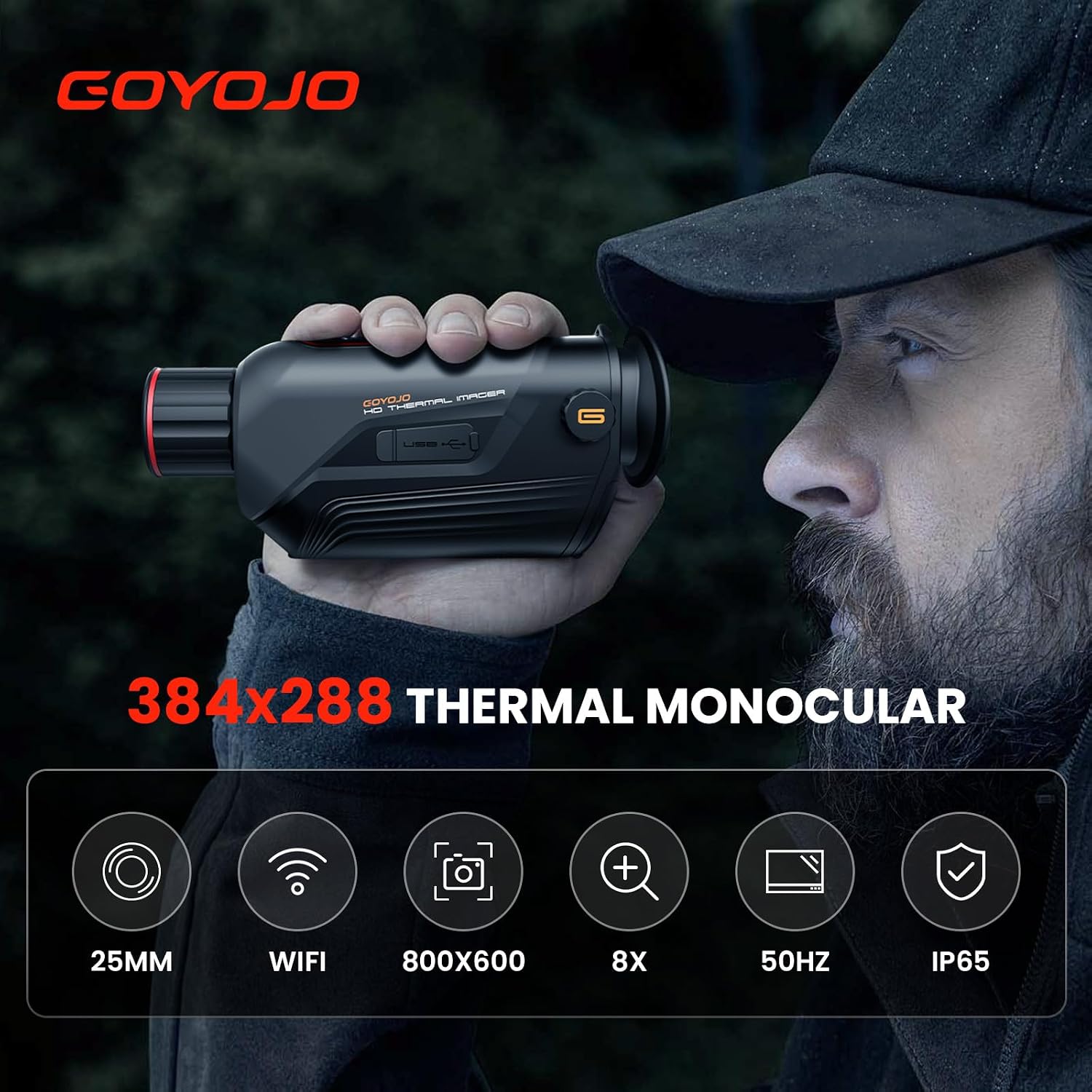 Monóculo de Imagem Térmica GOY - Thermal Scope Night Vision Monocular avaliação e preço
