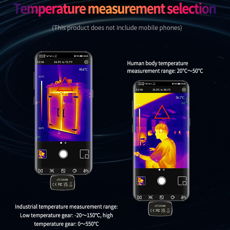 Câmera Termográfica UNI-T para - Thermal Imaging Camera 256X192 avaliação e preço