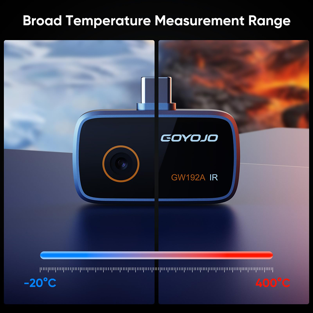 Câmera de imagem térmica gw192 - Nf 521 Thermal Imaging Camera avaliação e preço