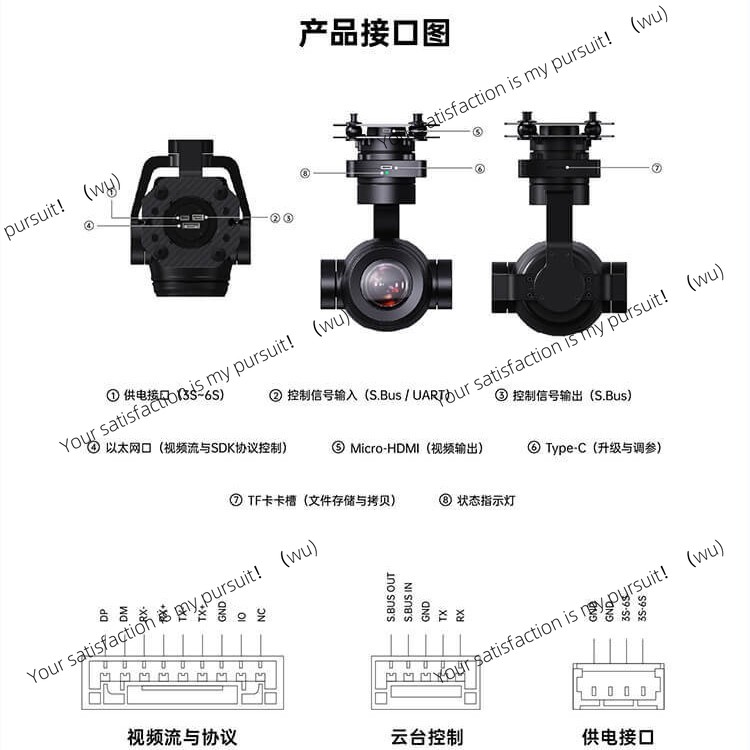 Câmera Gimbal Híbrida 4K com Z - Thermal Imager Drone Gimbal avaliação e preço
